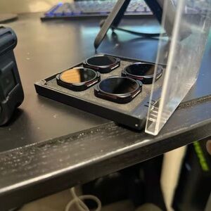 GoPro Camera Lens Filters Set - Black and Gold